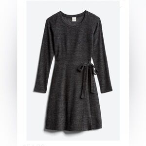 Kaileigh Charcoal Long Sleeve Dress